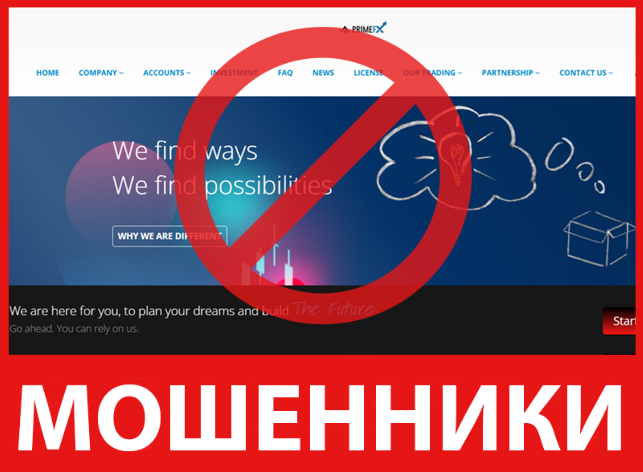 Primefxexness лицевая сторона скрин
