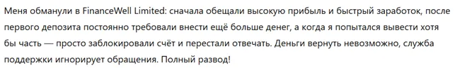 FinanceWell Limited 3 скрин