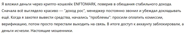 ENFTOMARK 1 скрин