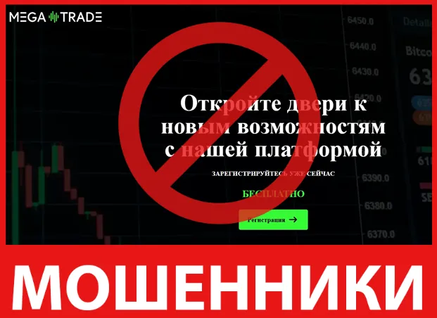 Megatrade24 In лицевая сторона скрин