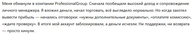 ProfessionalGroup 3 скрин