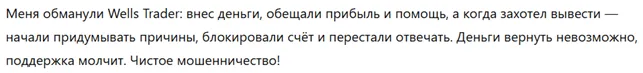 Wells Trader 3 скрин